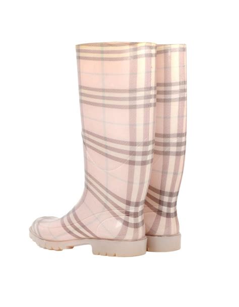 pink plaid burberry rain boots|Burberry her men's clothing.